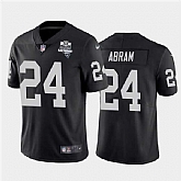 Nike Raiders 24 Johnathan Abram Black 2020 Inaugural Season Vapor Untouchable Limited Jersey Dzhi,baseball caps,new era cap wholesale,wholesale hats